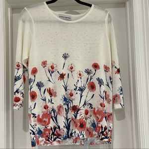 Cathy Daniels Floral sweaters